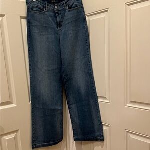 NYDJ Dark Blue wide legged jeans